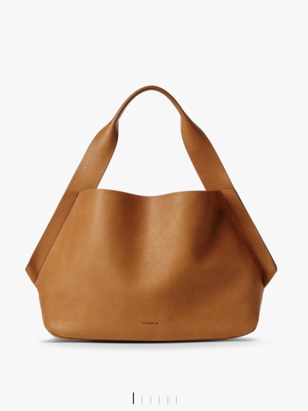 Shinola - NWT Derby Shoulder Bag - Tan
